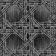 Fototapet Denim Trellis, Black, Rebel Walls