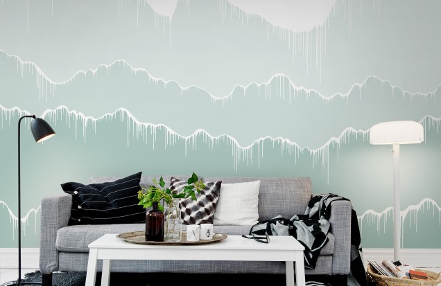 Foto tapet 3D Elevation, Gradient, Rebel Walls