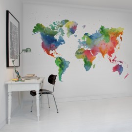 Fototapet O lume colorată, personalizat, Rebel Walls