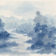 Aquarelle Landscape, Blue, Rebel Walls