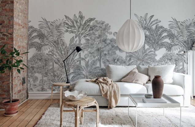 Fototapet Tropical Bellewood, Frost, Rebel Walls