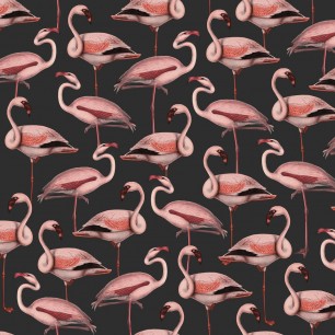 Fototapet Flamingos, Liquorice, Rebel Walls