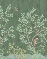 Monkeys Paradise, Sage Green, Rebel Walls