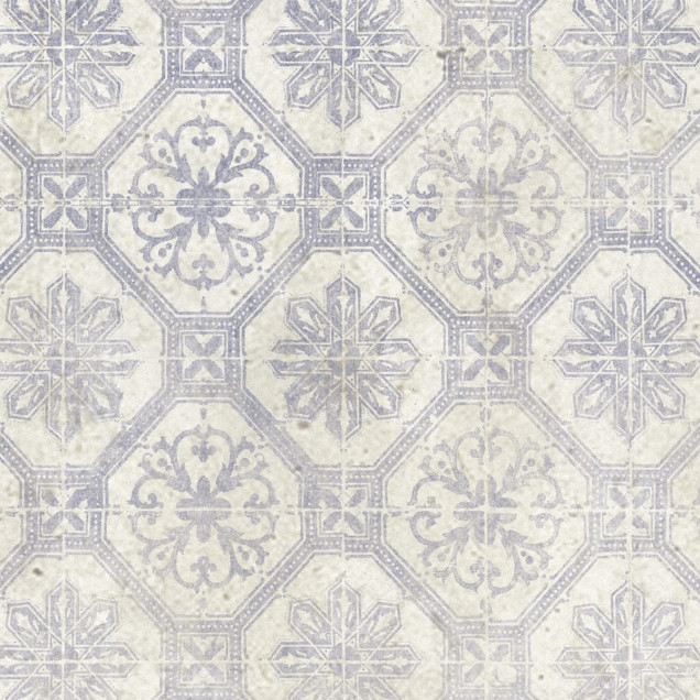 Tapet cu model geometric Musas - Albastru, degrade
