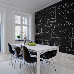 Fototapet Black board, personalizat, Rebel Walls