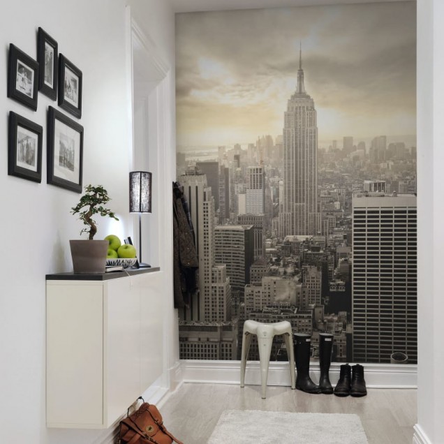 Tapet 3D panorama New York