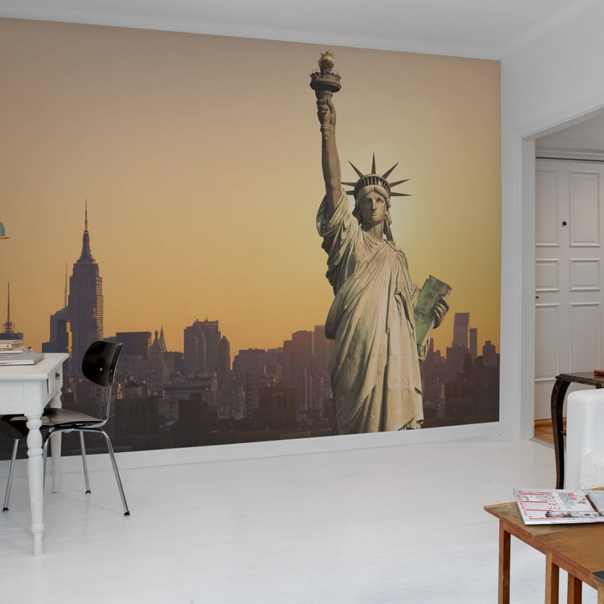 Fototapet Statue of Liberty, personalizat, Rebel Walls, Fototapet living 