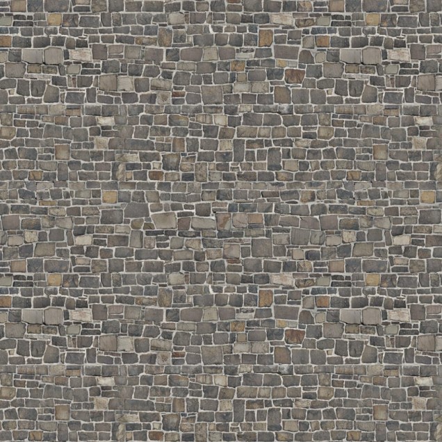 Tapet Stonewall maro, cu textură de piatră