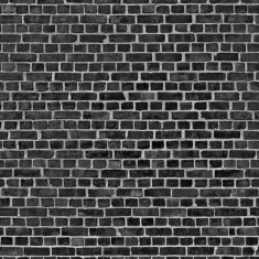 Fototapet Brick Wall, Black, personalizat, Rebel Walls