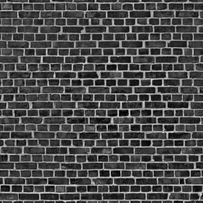 Fototapet Brick Wall, Black, personalizat, Rebel Walls, Fototapet living 