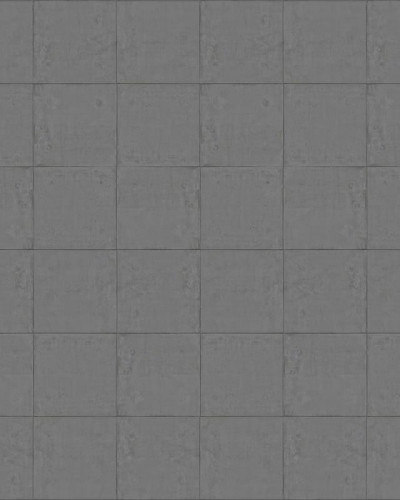 Tapet cu aspect de beton în living