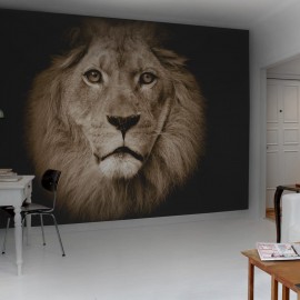 Fototapet Lion, personalizat, Rebel Walls