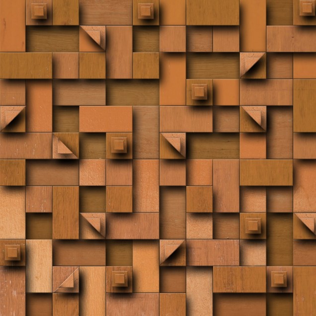 Tapet Carved Wood cu design de lemn sculptat, perfect pentru decorarea unui living sau dormitor.