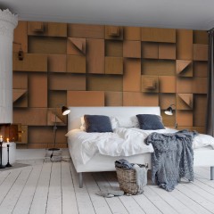 Fototapet Carved Wood, personalizat, Rebel Walls