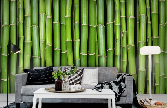 Foto tapet 3D Bamboo, personalizat, Rebel Walls