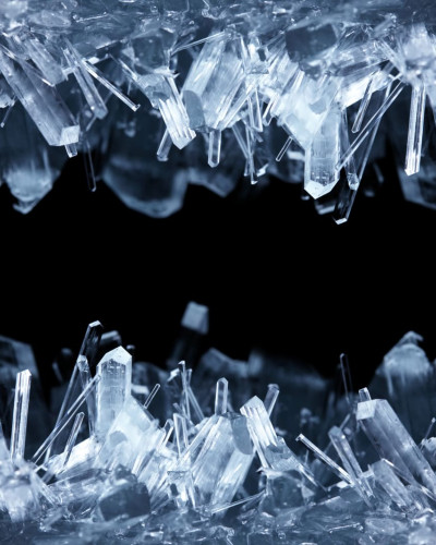 Tapet Ice cu cristale de gheață