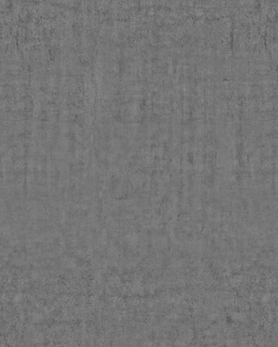 Tapet Plain Concrete, Dark Grey, într-un dormitor modern, cu pat negru și lenjerie albă.