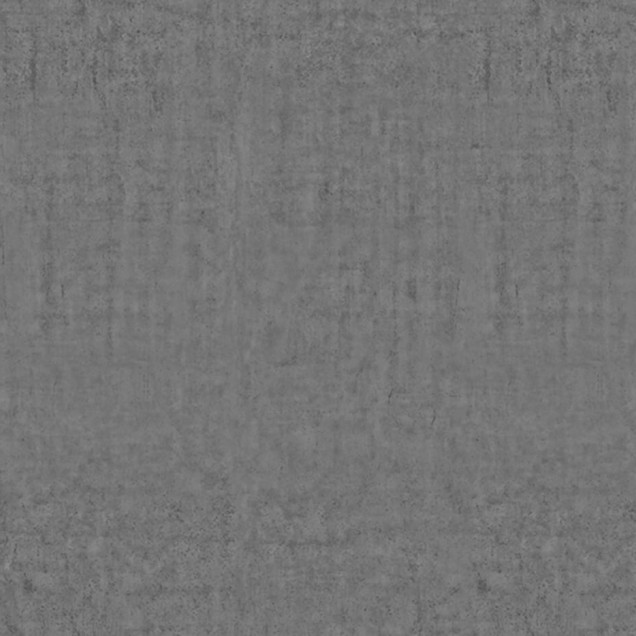 Tapet Plain Concrete, Dark Grey, într-un dormitor modern, cu pat negru și lenjerie albă.
