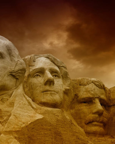 Fototapet cu imaginea Mount Rushmore
