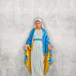 Fototapet Virgin Mary, Concrete, personalizat, Rebel Walls