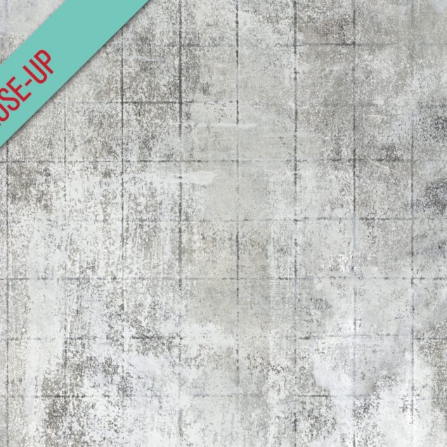 Wallpaper gri cu aspect de beton brut, pentru o atmosfera industrială modernă.