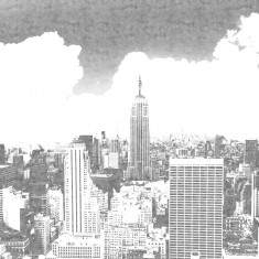 Fototapet Concrete New York, personalizat, Rebel Walls