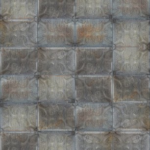 Fototapet Rebel Walls RBW-R12852. Conține culorile: Gri, Gri Quartz, Aluminiu, Aluminiu-Alb, Maro, Maro-Gri