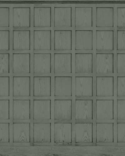Panouri de perete 3D, efect lemn, verde Cambridge