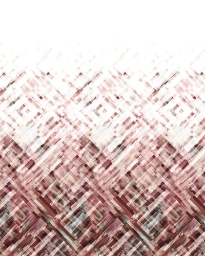 Tapet Dream Weaver, Burgund, cu design abstract modern