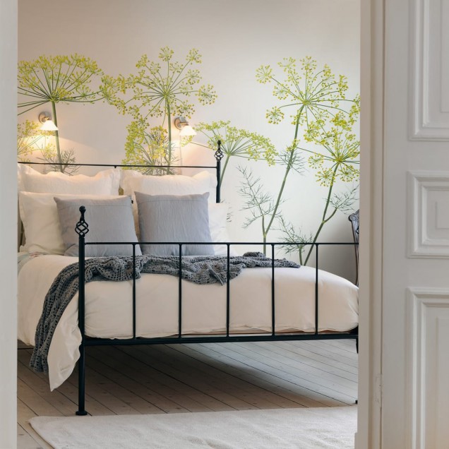 Tapet 3D Crown Of Dill cu un design minimalist de mărar