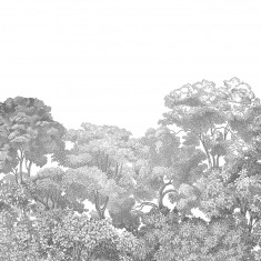 Fototapet Bellewood, Grey Toile, personalizat, Rebel Walls