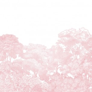 Fototapet Bellewood, Pink, personalizat, Rebel Walls