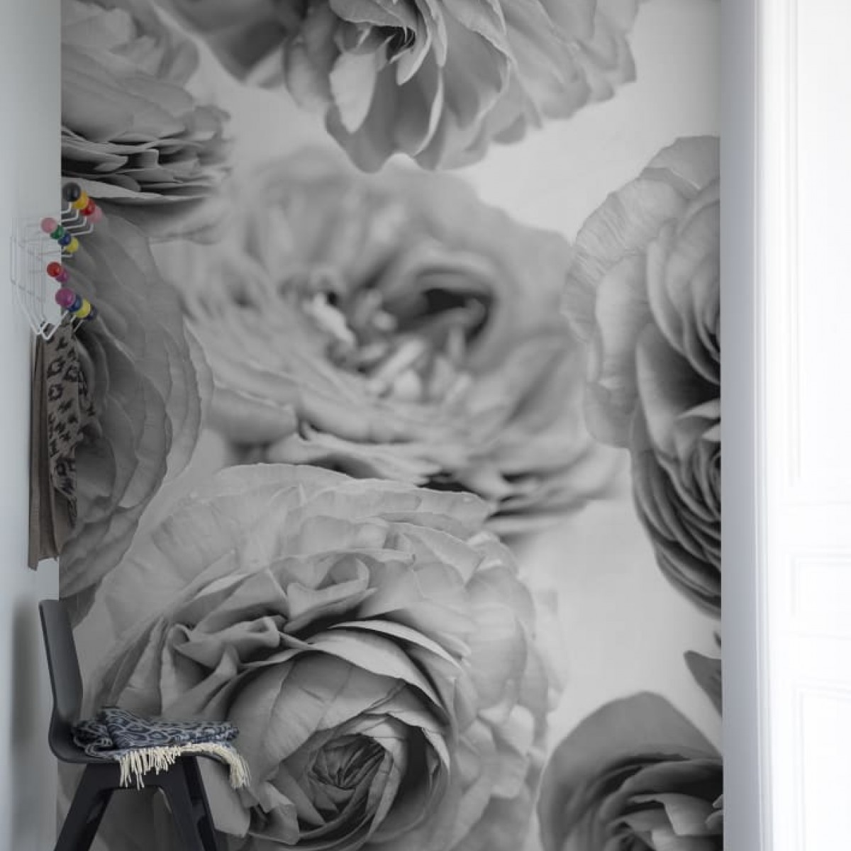 Foto tapet 3D Summer Wind, Black and White, personalizat, Rebel Walls, Fototapet dormitor 