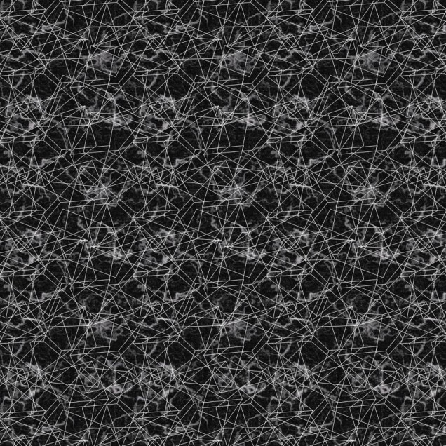 Tapet cu design geometric modern cu linii fine albe pe fundal gri inchis, imitand marmura