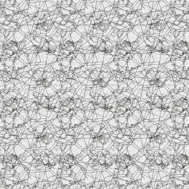 Tapet cu design geometric elegant, linii fine negre pe fond alb cu aspect de marmură