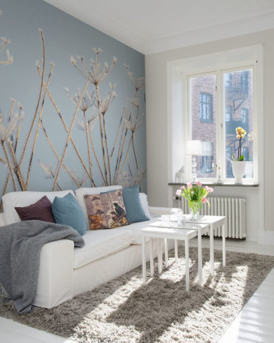 Tapet decorativ cu design minimalist, Frostwork.