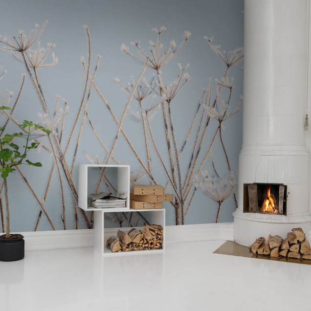 Tapet decorativ cu design minimalist, Frostwork.