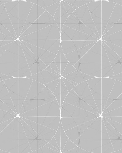 Tapet Perfect Fit Gri Soft, Repetitiv cu design geometric subtil
