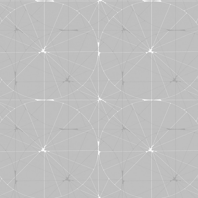 Tapet Perfect Fit Gri Soft, Repetitiv cu design geometric subtil
