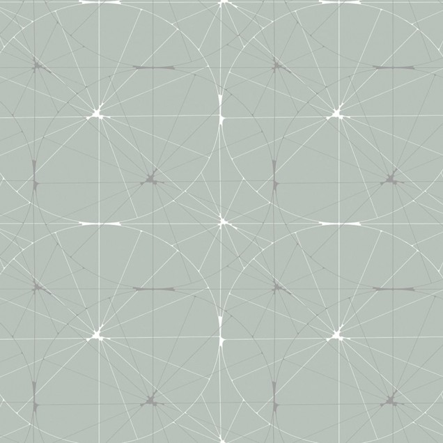 Perfect Fit, Verde Mint, Repetitiv, tapet cu un design geometric minimalist
