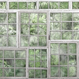 Foto tapet 3D Perspective Jardin, personalizat, Rebel Walls