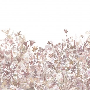 Fototapet May Meadow, Dusty Pink, personalizat, Rebel Walls