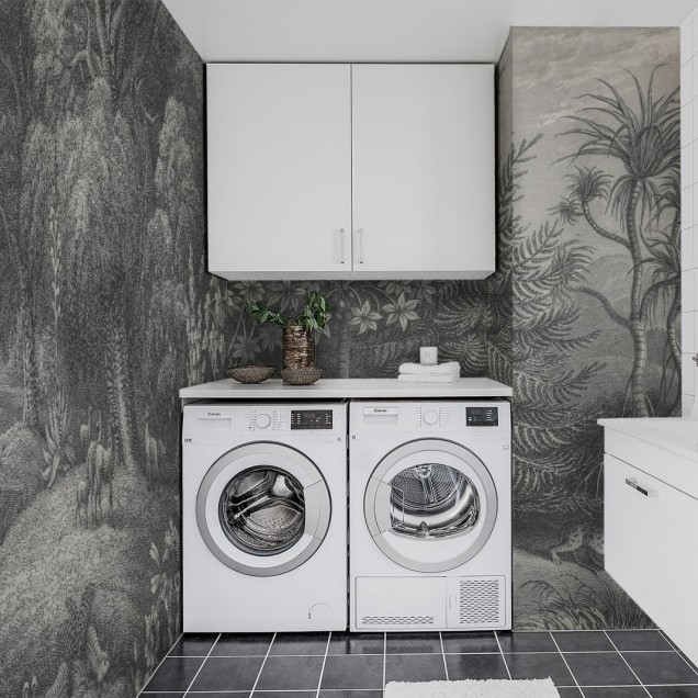 Tapet Jungle Land, Vintage, cu un design vintage inspirat de jungla luxurianta