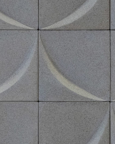 Tapet cu model minimalist modern de valuri, Solid Waves.