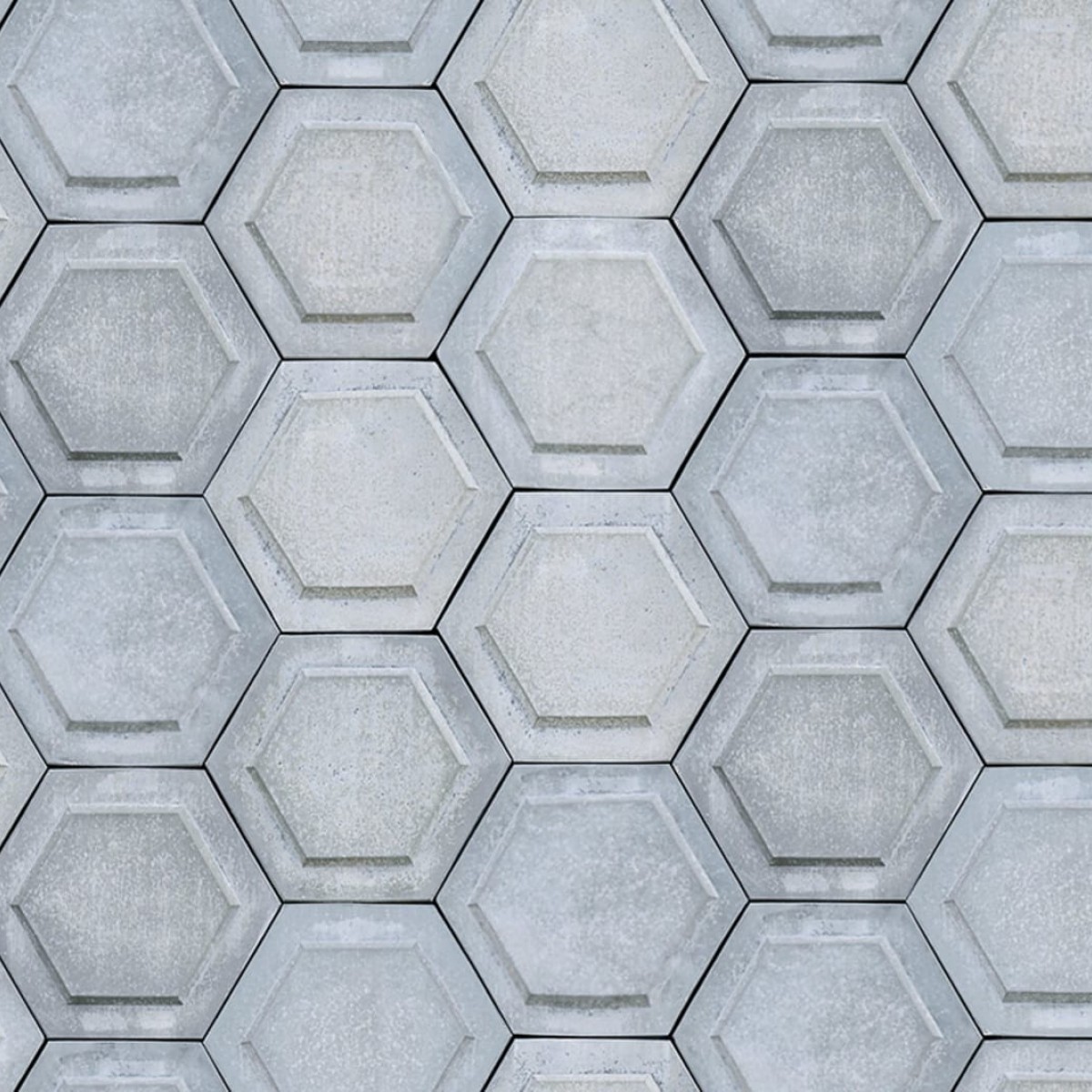 Fototapet Concrete Hexagon, personalizat, Rebel Walls, Fototapet bucătărie 