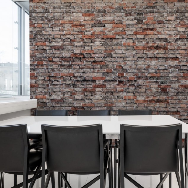 Tapet Brickwork, un design modern industrial cu un aspect realist de cărămidă