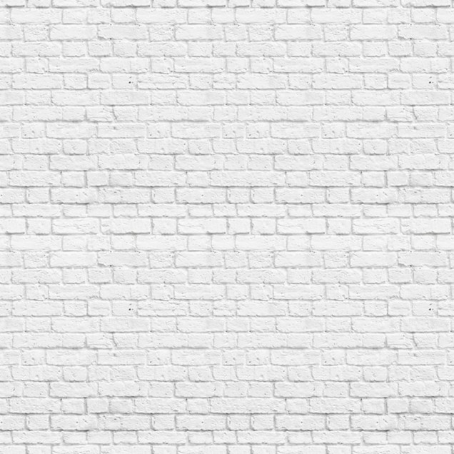 Fototapet cu aspect de cărămidă albă într-o bucătărie modernă