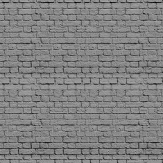 Fototapet Soft Bricks, Grey, personalizat, Rebel Walls