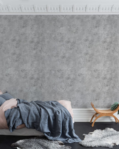 Tapet cu aspect de beton gri deschis, Factory Wall