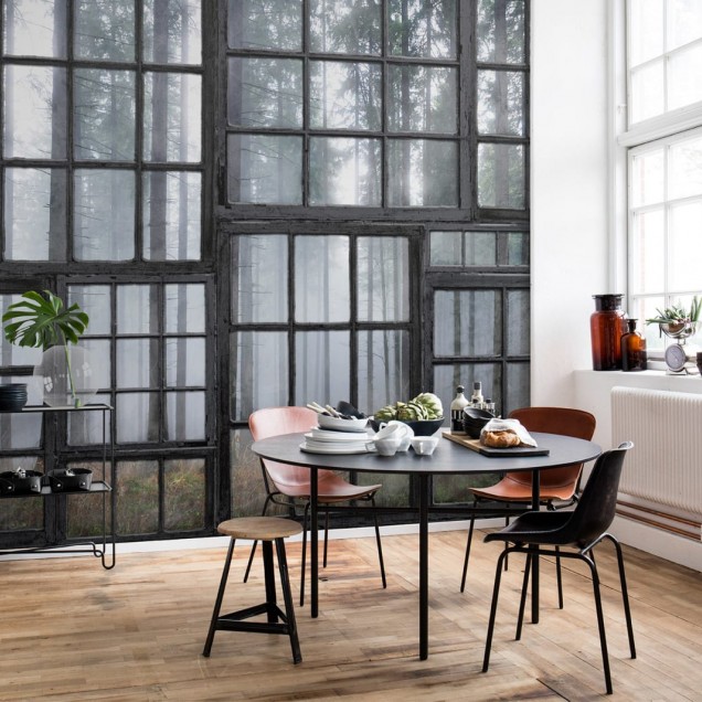 Fototapet Rebel Walls RBW-R15341-245x190. Conține culorile: Gri, Gri-Negru, Gri, Gri Argintiu, Gri, Telegri 4, Gri, Gri-Verde, Bej, Bej Gri